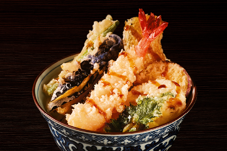 大海老野菜天丼